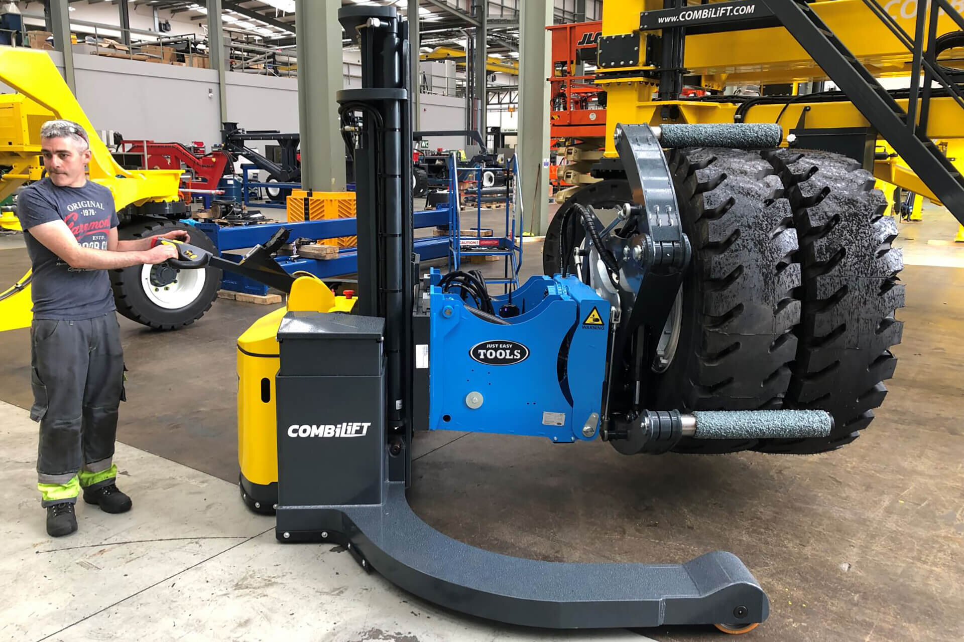 Easy Gripper Workshop 2T - ideal for tyre workshops and assembly lines