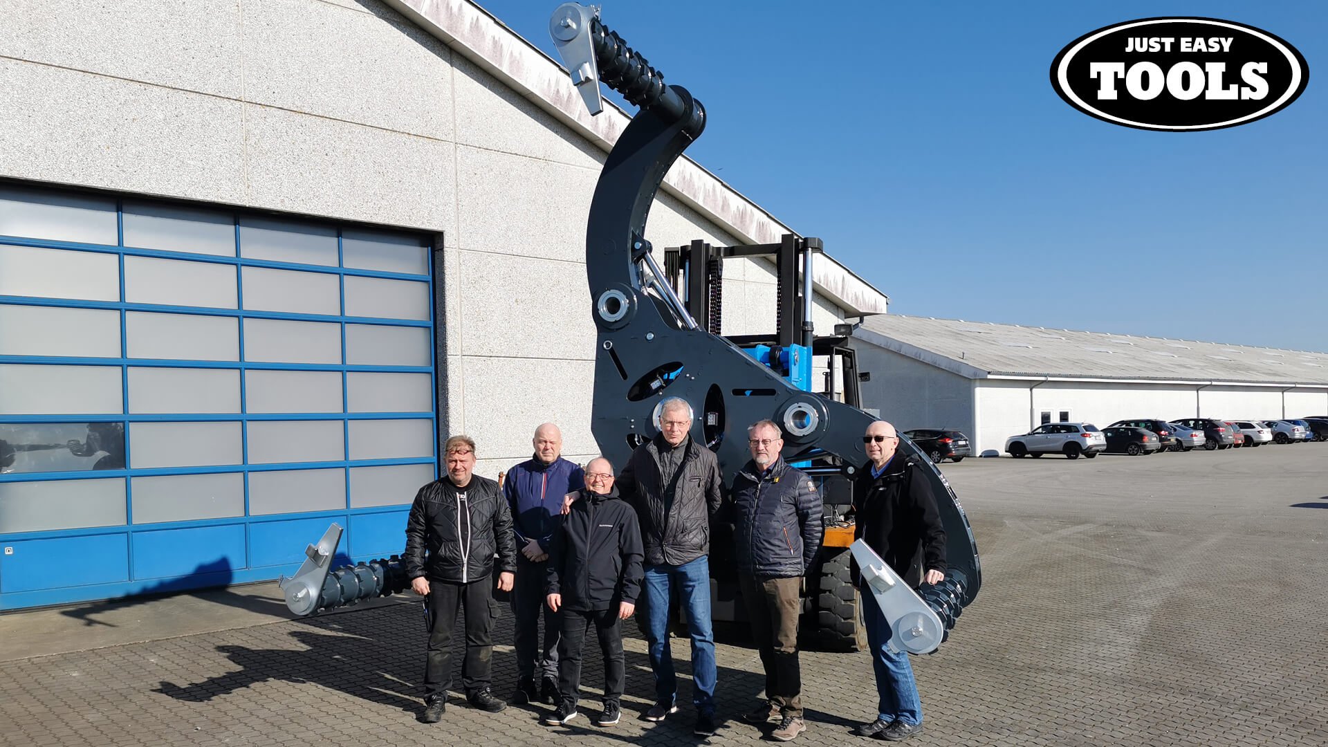 Easy Gripper 3700-8T hydraulic tyre handler