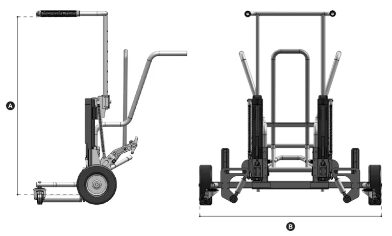 Easy Truck Trolley Spec drawing
