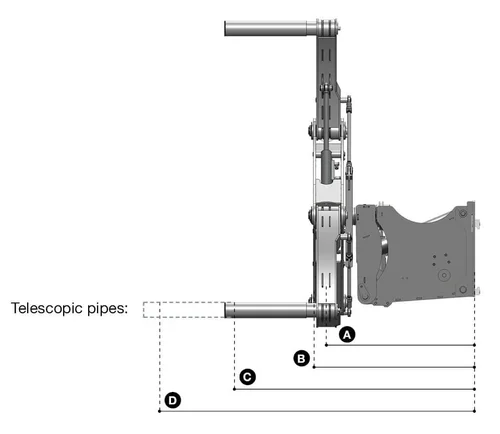 Easy Gripper 2400-2T - spec drawing