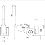 100-1 Heavy Duty Jack - Billede 7