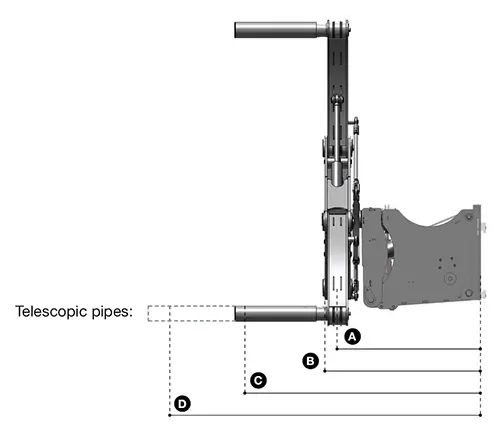 Easy Gripper 2160 - spec drawing